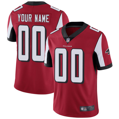Limited Red Men Home Jersey NFL Customized Football Atlanta Falcons Vapor Untouchable->customized nfl jersey->Custom Jersey